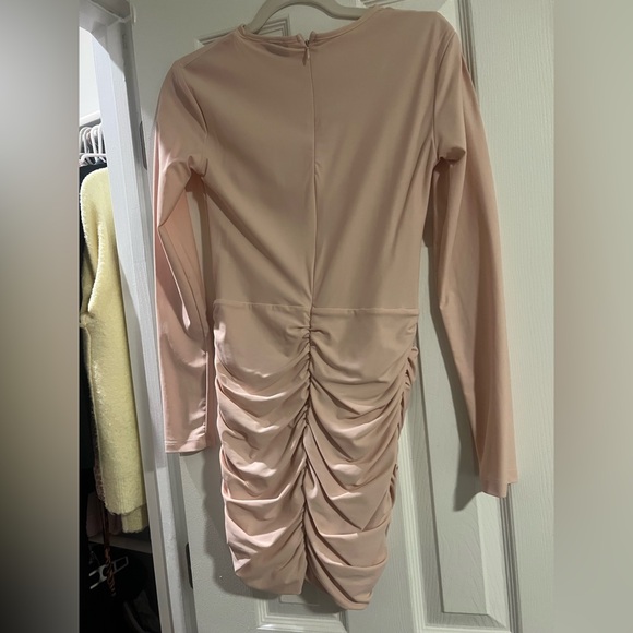 Edikted Pink Long Sleeve Dress - Picture 4 of 4